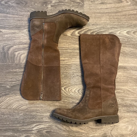 Timberland Shoes - NWOT Timberland Earthkeepers Waterproof Putnam Brown Suede Boots 17638 SZ 7